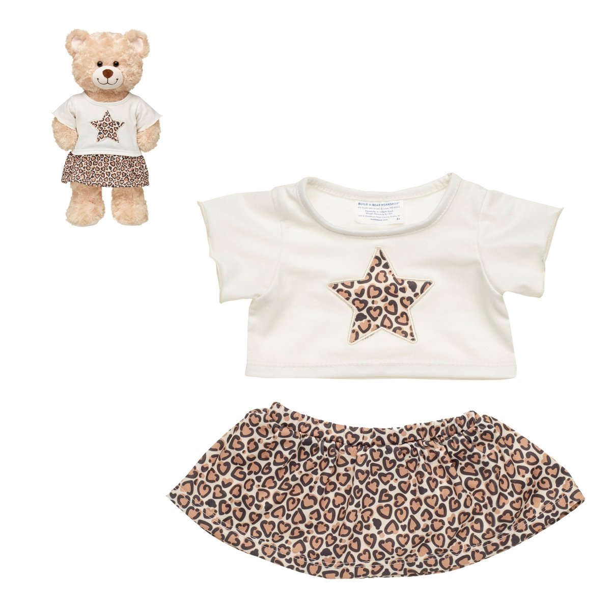 Set Leopardo Build-A-Bear